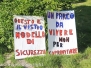 Sit in al parco del Carmine