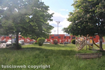 Sit in al parco del Carmine