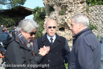 Sit-in alle masse di San Sisto