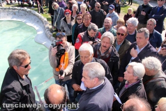 Sit-in alle masse di San Sisto