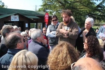 Sit-in alle masse di San Sisto