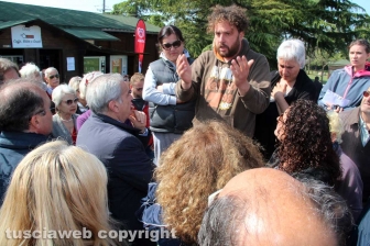 Sit-in alle masse di San Sisto