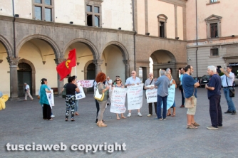 Sit-in contro il presidente turco Erdogan