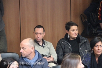 Processo Manca - Il consigliere comunale di Viterbo M5S Gianluca De Dominicis in aula