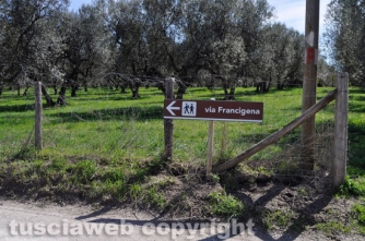 La via Francigena