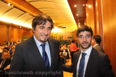 Fabio Refrigeri con Daniele Sabatini