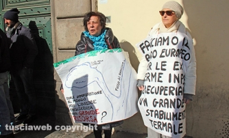 Solidarietà cittadina su Rai tre per le ex Terme Inps