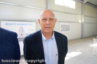 Il sindaco di Monte Romano, Maurizio Testa