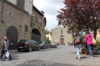Viterbo - Sosta selvaggia in centro