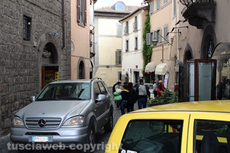 Viterbo - Sosta selvaggia in centro