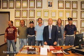 Zampaglione e gli uomini della sezione narcotici