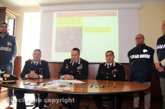 Operazione Tsunami dei carabinieri