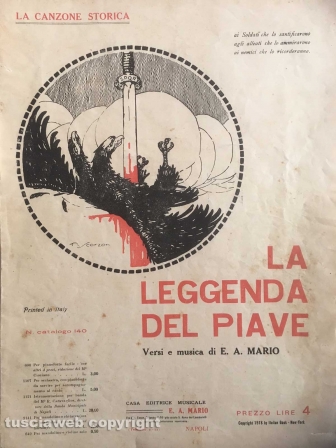 Spartiti del musicista di Bagnaia Alceste Corrado