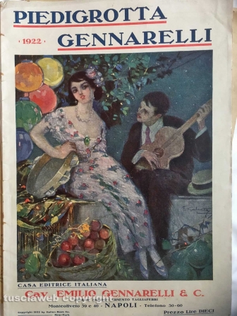 Spartiti del musicista di Bagnaia Alceste Corrado