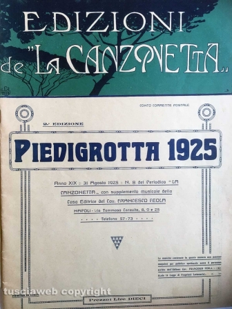 Spartiti del musicista di Bagnaia Alceste Corrado