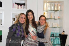 Miss Italia, Stefania Bivone, a Viterbo - alla profumeria Glamour