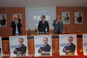Politica - Regionali - Il candidato del centrodestra Stefano Parisi a Viterbo