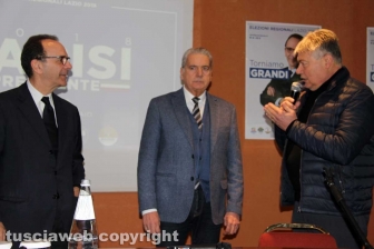 Politica - Regionali - Il candidato del centrodestra Stefano Parisi a Viterbo