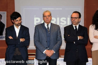 Politica - Regionali - Il candidato del centrodestra Stefano Parisi a Viterbo