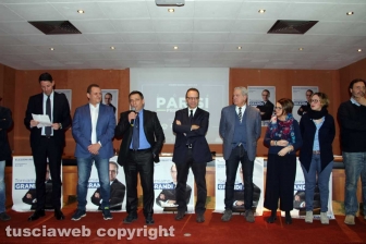 Politica - Regionali - Il candidato del centrodestra Stefano Parisi a Viterbo
