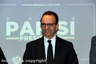 Politica - Regionali - Il candidato del centrodestra Stefano Parisi a Viterbo