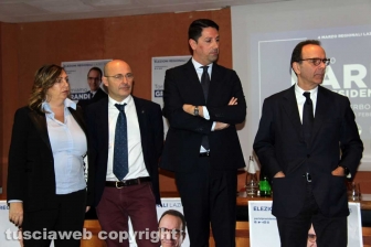 Politica - Regionali - Il candidato del centrodestra Stefano Parisi a Viterbo