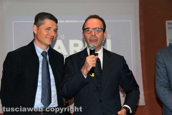 Politica - Regionali - Il candidato del centrodestra Stefano Parisi a Viterbo