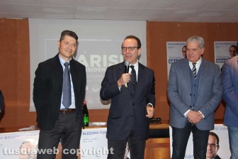 Politica - Regionali - Il candidato del centrodestra Stefano Parisi a Viterbo