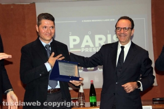 Politica - Regionali - Il candidato del centrodestra Stefano Parisi a Viterbo