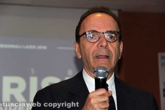 Politica - Regionali - Il candidato del centrodestra Stefano Parisi a Viterbo