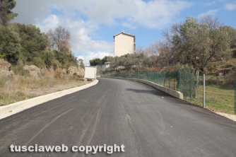 Strada Ponte Sodo, i lavori