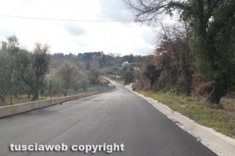 Strada Ponte Sodo, i lavori