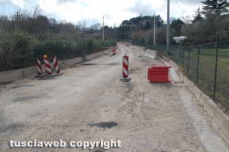 Strada Ponte Sodo, i lavori