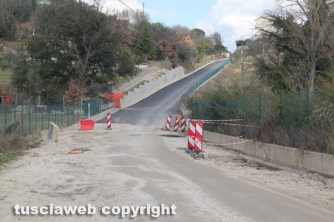 Strada Ponte Sodo, i lavori