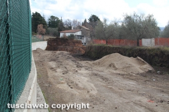 Strada Ponte Sodo, i lavori