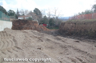 Strada Ponte Sodo, i lavori