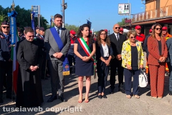 Viterbo - Strage Ponte di Cetti, la cerimonia in ricordo di Pietro Cuzzoli e Ippolito Cortellessa