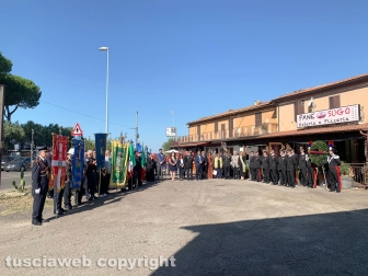 Viterbo - Strage Ponte di Cetti, la cerimonia in ricordo di Pietro Cuzzoli e Ippolito Cortellessa