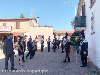 Viterbo - Strage Ponte di Cetti, la cerimonia in ricordo di Pietro Cuzzoli e Ippolito Cortellessa