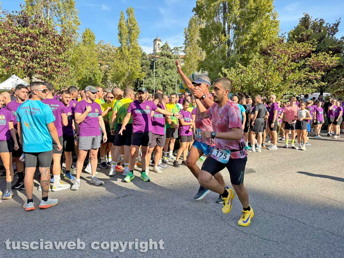 StraViterbo, quasi 300 partecipanti alla gara competitiva tra le vie del centro