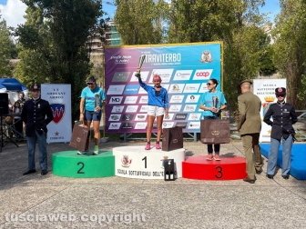 StraViterbo, quasi 300 partecipanti alla gara competitiva tra le vie del centro - Alessia Rotondo, Marcella Municchi e Sara Cortona