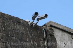Porta Fiorentina - Le telecamere sulle mura
