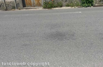 Viterbo - Strisce pedonali invisibili - Via Prato Giardino