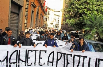 Studenti contro Cotral