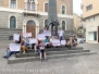 Stupro nel pub di CasaPound, il flash mob dell’associazione Kyanos