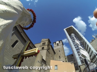 Macchina 2014 - Sui tetti di Viterbo con Santa Rosa