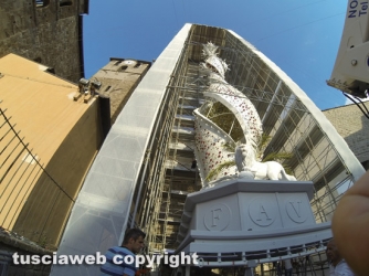 Macchina 2014 - Sui tetti di Viterbo con Santa Rosa