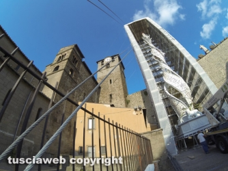 Macchina 2014 - Sui tetti di Viterbo con Santa Rosa