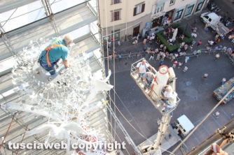 Macchina 2014 - Sui tetti di Viterbo con Santa Rosa