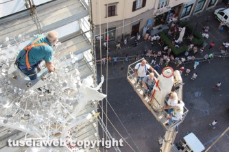 Macchina 2014 - Sui tetti di Viterbo con Santa Rosa